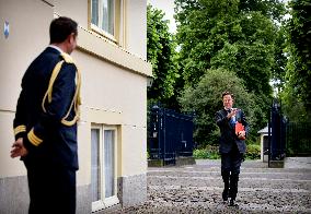 King Willem-Alexander Receives Ourgoing PM Rutte - The Hague