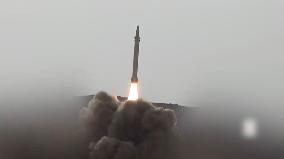 YEMEN-HOUTHI GROUP-HYPERSONIC MISSILE-LAUNCH