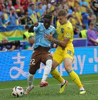 (SP)GERMANY-STUTTGART-FOOTBALL-EURO 2024-BELGIUM VS UKRAINE