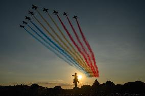 Rehearsal For The 90th Anniversary Of French Air And Space Force - Versailles
