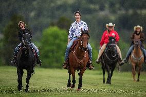 PM Trudeau Horde Riding - British Columbia