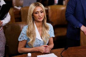 Paris Hilton Testifies About Childhood Abuse - Washington