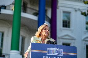 Jill Biden Hosts Pride Celebration At The White House