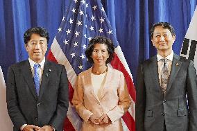 Japan-S. Korea-U.S. ministerial trade meeting