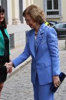 Queen Sofia At Added Value Awards - Madrid