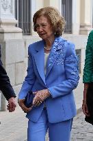 Queen Sofia At Added Value Awards - Madrid