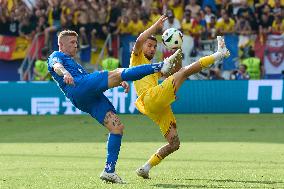 (SP)GERMANY-FRANKFURT-FOOTBALL-EURO 2024-SLOVAKIA VS ROMANIA