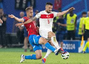 (SP)GERMANY-HAMBURG-FOOTBALL-EURO 2024-CZECH REPUBLIC VS TÜRKIYE