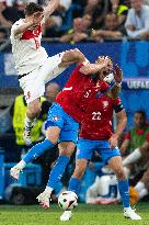(SP)GERMANY-HAMBURG-FOOTBALL-EURO 2024-CZECH REPUBLIC VS TÜRKIYE