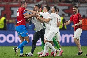 (SP)GERMANY-HAMBURG-FOOTBALL-EURO 2024-CZECH REPUBLIC VS TÜRKIYE