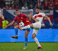 (SP)GERMANY-HAMBURG-FOOTBALL-EURO 2024-CZECH REPUBLIC VS TÜRKIYE