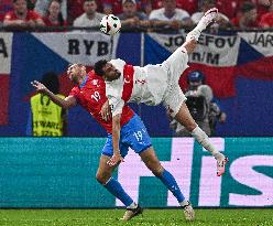 (SP)GERMANY-HAMBURG-FOOTBALL-EURO 2024-CZECH REPUBLIC VS TÜRKIYE