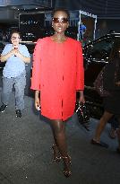 Lupita Nyong'o Arrives At Cbs Mornings - NYC