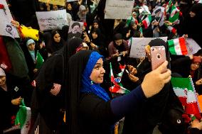 Presidential Candidate Ebrahim Raisi Rally - Tehran