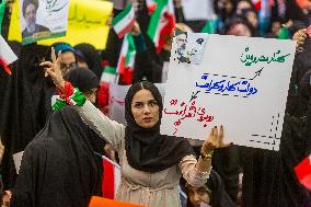 Presidential Candidate Ebrahim Raisi Rally - Tehran