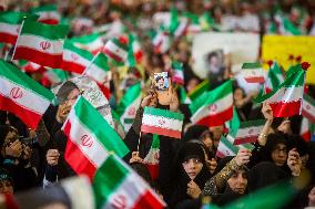 Presidential Candidate Ebrahim Raisi Rally - Tehran