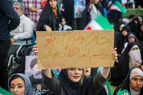 Presidential Candidate Ebrahim Raisi Rally - Tehran