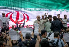 Iran-Mohammad Bagher Ghalibaf-Last Day Of Election Campaigns