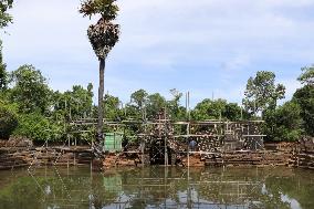 CAMBODIA-SIEM REAP-NEAK POAN TEMPLE-RESTORATION
