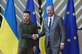 (FOCUS) BELGIUM-BRUSSELS-EU-UKRAINE-SECURITY AGREEMENT