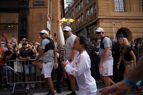 The 2024 Olympic Torch