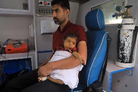 MIDEAST-GAZA-KHAN YOUNIS-CHILDREN WITH CANCER-TREATMENT ABROAD