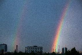 Rainbow Over Sofia.