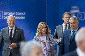 European Council Summit In Brussels