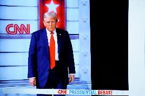 Biden-Trump presidential campaign debate - Washington