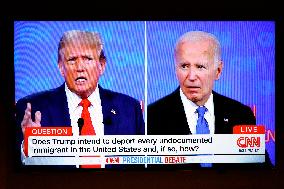Biden-Trump presidential campaign debate - Washington