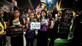 Hundreds Of Brazilians Demand Congress Shelve A Bill That Equates Abortion With Homicide