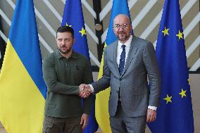 Zelensky Says Will Sign Security Agreement - Brussels