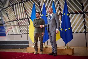 Zelensky Signs Security Agreement - Brussels