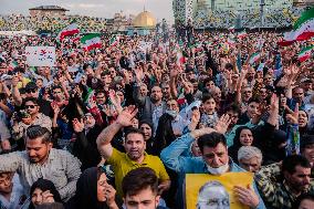 Presidential Candidate Alireza Zakani Rally - Tehran