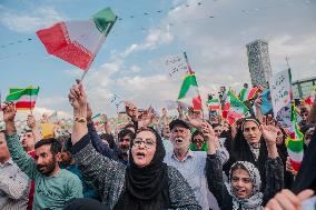 Presidential Candidate Alireza Zakani Rally - Tehran
