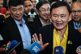 Thaksin Shinawatra Attends THACCA SPLASH Soft Power Forum 2024.