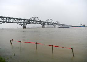 Jiujiang Yangtze River High Water Level