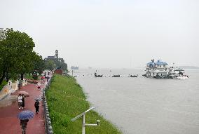 Jiujiang Yangtze River High Water Level