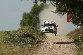 Rally race - Fia World Rally Championship WRC ORLEN 80th Rally Poland 2024