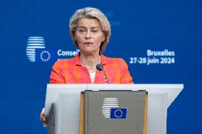 European Council Summit In Brussels