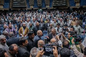 Supporters Of Presidential Candidate Ghalibaf - Tehran