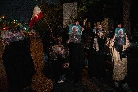 Supporters Of Presidential Candidate Saeed Jalili - Tehran
