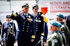 King Willem Alexander At Dutch Veterans Day