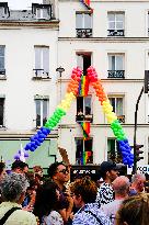 Pride March In Paris, France