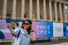 (SP)FRANCE-PARIS-OLYMPIC GAMES 2024-DECORATIONS