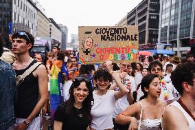 Annual Pride March - Milan