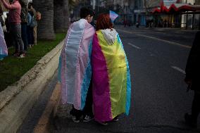 LGBTIQA+ Pride Day In Santiago, Chile.