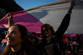 LGBTIQA+ Pride Day In Santiago, Chile.