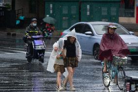 Storm Weather In Shanghai