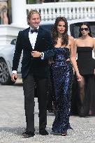 Brooks Nader And Prince Constantine Alexios of Greece and Denmark At Olivia Culpo's Wedding - Rhode Island